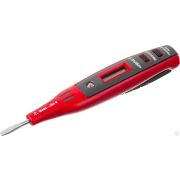 Тестер напряжения ЗУБР Мастер цифровой со световым индикатором, 12-220В, 140 мм