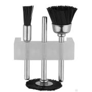 Набор щеток нейлоновых для чистки и полирования, 3 шт STAYER