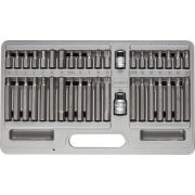 Набор Бита специальная в пластиковом боксе, HEX, TORX, SPLINE, 40 предметов, ЗУБР