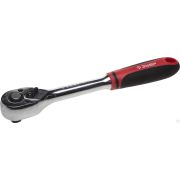 Трещотка для торцовых головок ЗУБР Мастер, Сr-V сталь, 72 зубца, 1/4