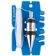 Отвес ЗУБР ЭКСПЕРТ строительный со шнуром и безопасным наконечником, 100 г