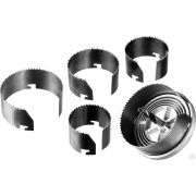 Кольцевая пила по дереву, сегментная, наборная, 3 ЗУБР 3 шт 60-80/42 мм