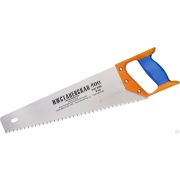 Ножовка Ижсталь-ТНП ПРЕМИУМ по дереву с двухкомпонентной пластиковой рукояткой, шаг 5 мм, 400 мм