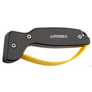 Точилка STAYER MASTER универсальная, для ножей, с защитой руки, рабочая часть из карбида