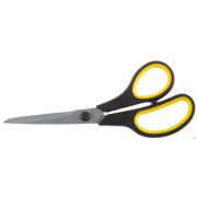 Ножницы STAYER MASTER хозяйственные, изогнутые, двухкомпонентные ручки, 195 мм