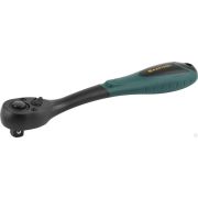 Трещотка для торцовых головок KRAFTOOL EXPERT, Сr-V сталь, 72 зубца, пластиковое покрытие, 1/2