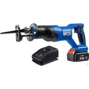 Бесщеточная пила сабельная, 1 АКБ 4Ач, Профессионал SPB-180-41 ЗУБР 20В