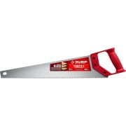 Ножовка для быстрого реза ТАЙГА-5 500 мм, 5 TPI, быстрый рез поперек волокон, для крупных и средних заготовок, ЗУБР