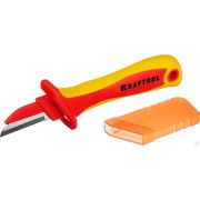 Нож электрика диэлектрический, прямой, KRAFTOOL KN-1