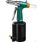 Заклепочник пневматический для заклёпок из алюминия, стали, нерж стали, d=2,4 / 3,2 / 4,0 / 4,8 / 6,4 мм, KRAFTOOL AR-64