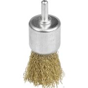 Щетка кистевая для дрели, витая стальная латунированная проволока 0,3 мм, 30 мм, STAYER, MAXClean