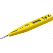 Тестер напряжения STAYER MASTER MAXElectro цифровой со световым индикатором, 12-220В, 125 мм