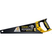 Ножовка универсальная пила Cobra BLACK 400 мм 7TPI фанеры ДСП МДФ STAYER