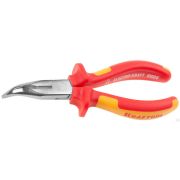 Тонкогубцы ELECTRO-KRAFT изогнутые, Cr-Mo сталь, хромированное покрытие, 160 мм KRAFTOOL 2202-4-16