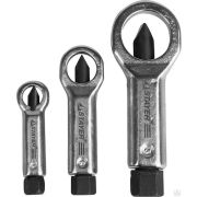 Набор STAYER Съемники стальные, для прикипевших гаек, 3 шт