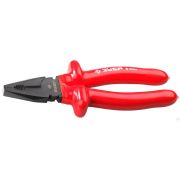 Плоскогубцы ЭЛЕКТРИК комбинированные, диэлектрические, высоковольтные до ~1000В, 200 мм ЗУБР Мастер 2214-1-20