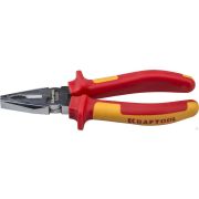 Плоскогубцы ELECTRO-KRAFT, Cr-Mo сталь, хромированное покрытие, 180 мм KRAFTOOL 2202-1-18