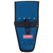 Кобура ЗУБР ЭКСПЕРТ для шуруповерта с отделениями для бит и сверл