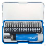 Отвертка Т-17 реверсивная для точных работ 17 предметов ЗУБР