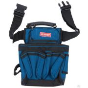 Подсумок поясной ЗУБР ЭКСПЕРТ, держатель для молотка, дополнительная ручка для переноски, 7 карманов