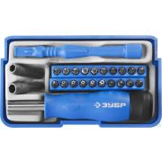 Отвертка с битами для точных работ и мобильных устройств 24 предметов ЗУБР