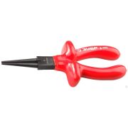 Круглогубцы ЭЛЕКТРИК диэлектрические, высоковольтные до ~1000В, маслобензостойкая рукоятка, 160 мм ЗУБР Мастер 2214-8-16