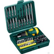 Отвертка Набор реверсивная с насадками 43 шт KRAFTOOL Kompakt-43