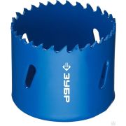 Коронка биметаллическая, быстрорежущая сталь ЗУБР 54 мм