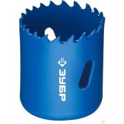 Коронка биметаллическая, быстрорежущая сталь ЗУБР 44 мм