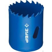 Коронка биметаллическая, быстрорежущая сталь ЗУБР 41 мм