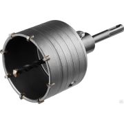 Коронка по бетону СИБИН SDS-Plus, в сборе, d=80 мм