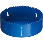 Коронка биметаллическая, быстрорежущая сталь ЗУБР 121 мм