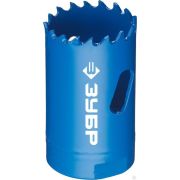 Коронка биметаллическая, быстрорежущая сталь ЗУБР 35 мм