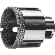 Высокоскоростная алмазная коронка для шлифмашинки угловой М14 d 54 мм по керамограниту и железобетону, ЗУБР Профессионал