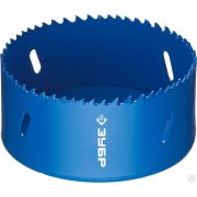 Коронка биметаллическая, быстрорежущая сталь ЗУБР 95 мм