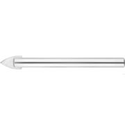 Сверло по кафелю, керамике, стеклу, с двумя режущими лезвиями, цилиндрический хвостовик, 10 мм, URAGAN 29830-10