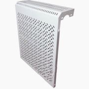 Экран для радиатора металлический на 7 сек. 690х610х150 мм.