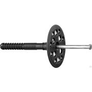 Дюбель для изоляционных материалов полипропиленовый, металлический стержень, 10 x 90 мм, 100 шт, ЗУБР