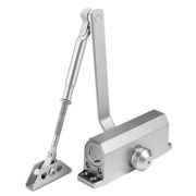 Доводчик дверной морозостойкий 45кг Дорф серебро