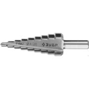 Сверло ступенчатое 4-20 мм, 9 ступеней, ЗУБР