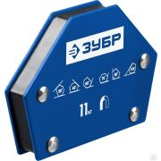 Угольник магнитный для сварочных работ ЗУБР УМ-6 до 11 кг