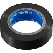 Черная изолента ПВХ, 10 м х 15 мм ЗУБР Электрик-10