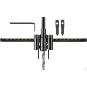 Сверло регулируемое, STAYER Profi 2944-200, двухрезцовое, по дереву, Балеринка, d=40-200 мм