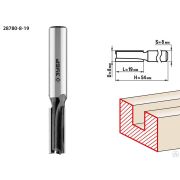 Фреза пазовая прямая ЗУБР 8x19 мм, хвостовик 8 мм