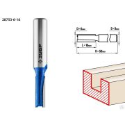 Фреза пазовая прямая ЗУБР 6x16 мм, хвостовик 8 мм