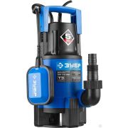 Дренажный насос для грязной воды ЗУБР, 750 Вт, Профессионал