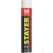 Пена монтажная STD 65 с увеличенным выходом, адаптерная, всесезонная, 800 мл, STAYER