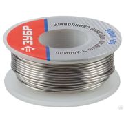 Припой ЗУБР оловянно-свинцовый, 60% Sn / 40% Pb, 100гр