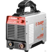Инвертор сварочный, ЗУБР ЗАС-М3-190, М3, 190А, MMA, IGBT, ПВ-35%, Форсаж дуги, Горячий старт, 220В мин 160В