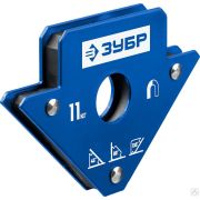 Угольник магнитный для сварочных работ ЗУБР УМ-3 до 11 кг